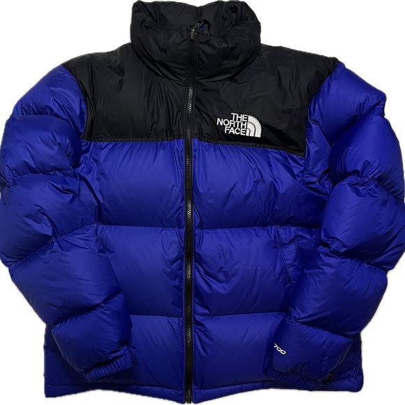The North Face 1996 Retro Nuptse 700 Fill Packable Jacket Lapis Blue/Black - Picture 1 of 15